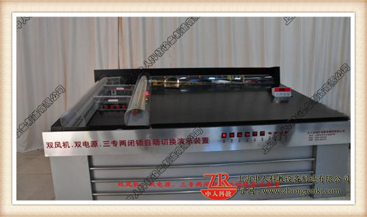 雙風機、雙電源、自動切換，三專二閉鎖演示裝置