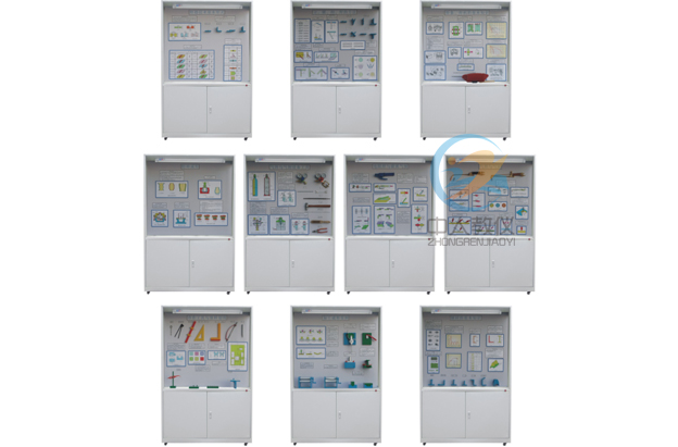 《焊、鉚工工藝學》陳列柜,焊、鉚工工藝學教學陳列柜