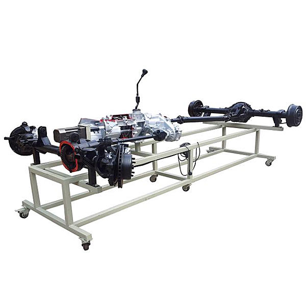 汽車四輪驅動與傳動技術實驗裝置,立式維修電工儀表照明實驗臺