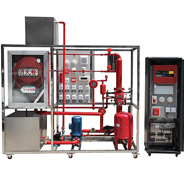 消防聯動控制中心及滅火系統實驗裝置,平面機構動作設計解析與測量試驗實驗臺