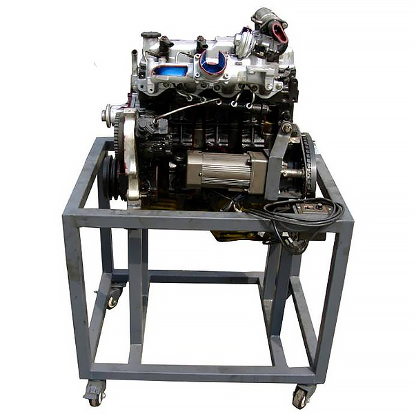 電控柴油發動機解剖演示實驗裝置(圖1) 電控柴油發動機解剖演示實驗裝置,熱管理系統智能實驗裝置