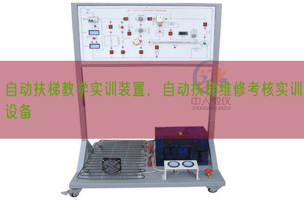 自動扶梯教學實訓裝置，自動扶梯維修考核實訓設備(圖1)